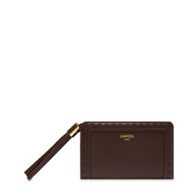 Portefeuille rectangulaire compact zippé - Premier Flirt de Lancel