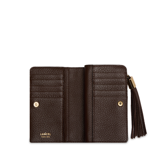 Portefeuille rectangulaire compact zippé - Premier Flirt de Lancel